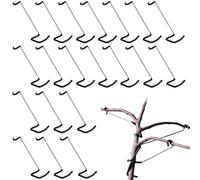 Umllpet Juego de 20 Ramas de Soporte para Árboles Frutales 18T, Varillas con Tubo de Plástico y Alambre de Hierro Flexible, No Daña Ramas ni Brotes Nuevos