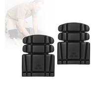 Umllpet Pack de 2 Rodilleras Ergonómicas EVA para Pantalón de Trabajo, Flexibles y Antideslizantes, Almohadillas Ligeras para Jardinería, Construcción, Albañilería, Compatibles Engelbert Strauss/Uvex