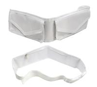 UMMA ESSENTIALS Cinturón Ahram Ihram de alta calidad para Hajj y Umrah, bolsillos ocultos con cremallera, cintura ajustable (23-47 pulgadas), bolsillos grandes para teléfono celular y hebilla