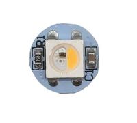 UMOBXKIFN 10~100 Uds WS2812B LED direccionable individualmente WS2811 IC SK6812 RGBWW/RGBCW/RFBNW disipador de calor Led 5050SMD RGB/RGBW incorporado DC5V(Emitting Color4,30PCS)