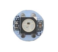 UMOBXKIFN 10~100 Uds WS2812B LED direccionable individualmente WS2811 IC SK6812 RGBWW/RGBCW/RFBNW disipador de calor Led 5050SMD RGB/RGBW incorporado DC5V(Emitting Color3,100PCS)