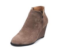 UMore Botas De Nieve De Invierno Mujer Adelgazar Zapatos Calientes Fur Botines Sneakers Zapatos de Plataforma de Cuña de Fitness Zapatos de Andar Impermeable Anti Deslizante Zapatos