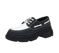 UMore Mocasines Casual de Mujer Loafers Mocasines Mujer Mocasín Antideslizantes Sin Cordones Clásicos Nauticos Slip-on