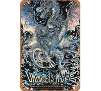 Umphrey's McGee - Póster de 2018 Beacon Theatre New York Retro Metal Tin Vintage Sign 12 x 8 pulgadas Decoración de pared