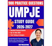 UMPJE Study Guide 2026-2027: Comprehensive Pharmacy Law Review with Case-Based Practice and Compliance Strategies