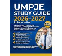 UMPJE Study Guide 2026-2027: Exam Prep with 1,200 Practice Questions, 7 Full-Length Mock Exams, Federal and State Pharmacy Law Review, and Detailed Rationales