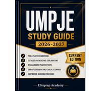 UMPJE Study Guide: Simplified Reviews and Clinical Scenarios for the Uniform Multistate Pharmacy Jurisprudence Examination Including 4 Practice Tests, ... Strategies for Exam-Day Excellence
