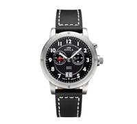 UMR RUHLA Reloj Analógico para Hombres de Cuarzo con Correa en Cuero RCL32105