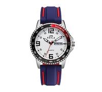 UMR RUHLA Reloj Analógico para Hombres de Cuarzo con Correa en Silicona SP39004