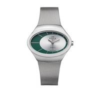 UMR RUHLA Reloj Analógico para Unisex-Adulto de Cuarzo con Correa en Acero Inoxidable RS91335