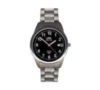 UMR RUHLA Reloj de hombre ligero de titanio con fecha 1310-6, gris, Pulsera