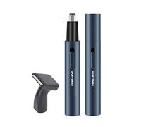 UmR78 - Pelo de oreja y nariz para hombres y mujeres, funciona con pilas, doble borde para una fácil limpieza