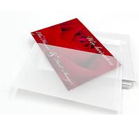 umschlag-discount - sobres transparentes de papel de pergamino para cartas informativas, vales, invitaciones & Co - 100 sobres autoadhesivos con unas dimensiones de 162x114 mm (DIN C6)