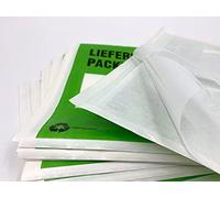 umschlag-discount - Sobres verdes de papel portadocumentos, para notas de entrega, facturas, recibos de devolución & Co - 100 unidades de fundas autoadhesivas - con dimensiones de 228x165 mm (DIN C5)