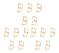 Umsoxhy 15X e Férula de Dedo Ovalada, Férula de Dedo, Soporte y ProteccióN para Artritis, Soporte Estabilizador de Dedo - 5, 6, 7, 8, 9 TamañOs