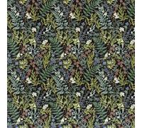 Umtiti Papel tapiz de hoja de musgo tropical de 17.3 x 393 pulgadas, papel tapiz de vinilo autoadhesivo impermeable de la serie Diablo para decoración del hogar y la oficina (L93192-10, Reino Unido