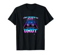 UMUT - LEVEL UP con controller: SOLO QUIERE JUGAR Camiseta