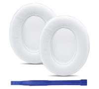 umvowuxa Almohadillas de repuesto compatibles con auriculares Beats Studio3, piel de proteína suave (blanco)