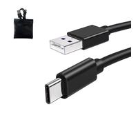 umvowuxa Cable de carga USB C de repuesto + bolsa de almacenamiento para auriculares inalámbricos Sony WH/WF-1000XM5 WH/WF-1000XM4 WH/WF-1000XM3 WH-XB910N WH-H910N WH-CH510 CH520 CH710N CH720N (0,5 m
