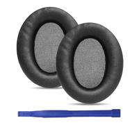 umvowuxa Cloud 2 almohadillas de piel de proteína para auriculares Cloud II/Cloud III/Cloud Flight/CloudX/Cloud/Cloud Alpha/Cloud Core/Mix Earcups Parts (negro)