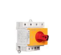 UMXJEXU Interruptor seccionador Solar CC PV 1000V 32A 2P, Montaje en Carril DIN, Mango Giratorio, seccionador CE for EKD6-DB32 Certificado Solar(EKD6-32-2 (2P 32A))