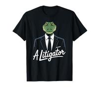 Un abogado litigante Abogado Legal Cocodrilo Cocodrilo Humor Camiseta