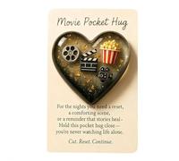 Un abrazo de bolsillo para estilistas, mini herramientas de peluquería, símbolo de abrazo de bolsillo con tarjetas de felicitación, regalos de agradecimiento para peluqueros para mujeres y hombres