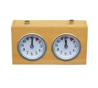 Un accesorio imprescindible. Este reloj mecánico de ajedrez listo para torneos garantiza un juego limpio