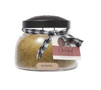 Un alegre donante - Bayberry - 22oz Mama Scently Jar con tapa - Keepers of the Light - 125 horas de regalo de tiempo de quemaduras para mujeres verde