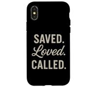 Un Amado Sagrado Llamado Cristiano, Inspirador y motivador Carcasa para iPhone X/XS
