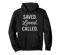 Un Amado Sagrado Llamado Cristiano, Inspirador y motivador Sudadera con Capucha