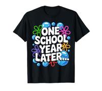 Un año Escolar después de Fin de año Escolar Divertido para niños Camiseta