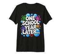 Un año Escolar después de Fin de año Escolar Divertido para niños Camiseta Premium
