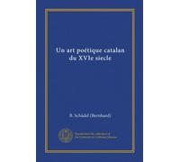 Un art poétique catalan du XVIe siecle