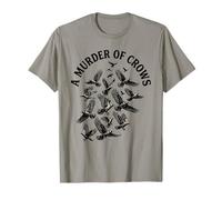 Un Asesinato de Cuervos Vintage Corvid Raven Bird Lover Camiseta