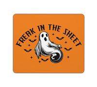 Un Bicho Raro En La Sábana, Divertido Halloween Alfombrilla De Ratón Lavable Mousepad Agradable Alfombrilla De Escritorio para Gaming Oficina Pc 25X30Cm