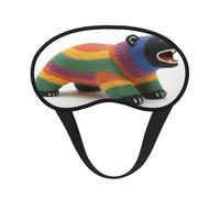 Un bonito oso último antifaz para dormir, máscara de ojos suave y cómoda, relajante con cero presión nocturna.