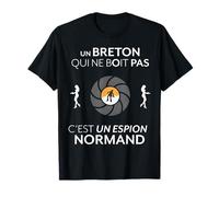 Un bretón Que no Bebe es un espía Camiseta