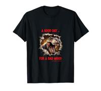 Un Buen día para el Mal Humor de Dinosaurio Camiseta