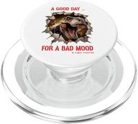 Un Buen día para el Mal Humor de Dinosaurio PopSockets PopGrip para MagSafe