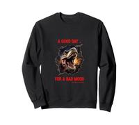 Un Buen día para el Mal Humor de Dinosaurio Sudadera