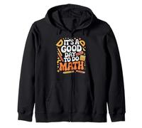 Un Buen día para Hacer matemáticas Amante de la Escuela Stem Student Sudadera con Capucha