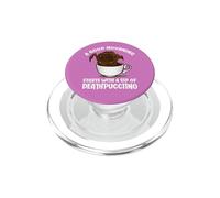 Un Buen luto Comienza con una Taza de Deathpuccino Halloween PopSockets PopGrip para MagSafe