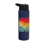 Un buen momento para jugar al croquet Stainless Steel Insulated Water Bottle