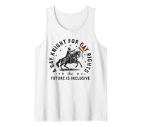 Un caballero gay para los derechos de los homosexuales Camiseta sin Mangas