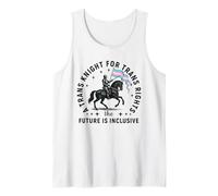 Un caballero trans para los derechos trans LGBTQ+ Pride Camiseta sin Mangas