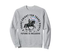 Un caballero trans para los derechos trans LGBTQ+ Pride Sudadera