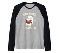 Un Capítulo Más Historias Y Lore Literary Reader Bookworm Camiseta Manga Raglan