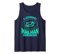 Un Cartero Legendario Se Ha Retirado con Estilo Camiseta sin Mangas