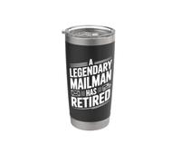 Un cartero legendario se ha retirado Vaso térmico de acero inoxidable de doble pared